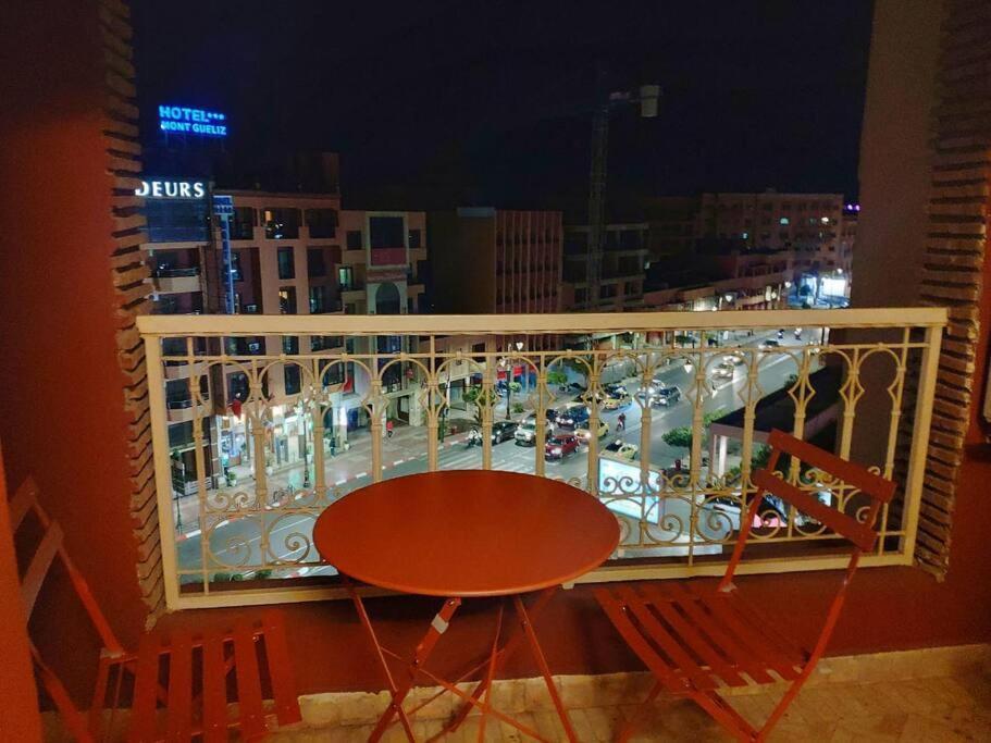 Appartement Gueliz Marrakesch Exterior foto